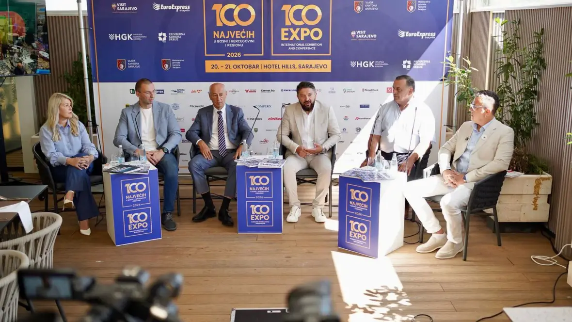 BiH ulazi u europsku sajamsku mrežu: „100 najvećih“ i 100 EXPO okupljaju region u Sarajevu