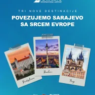 Wizz Air proširuje mrežu letova iz Sarajeva sa tri nove direktne linije ka Pragu, Berlinu i Bratislavi