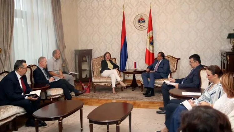 Dodik i predstavnici EBRD-a razgovarali o novim projektima