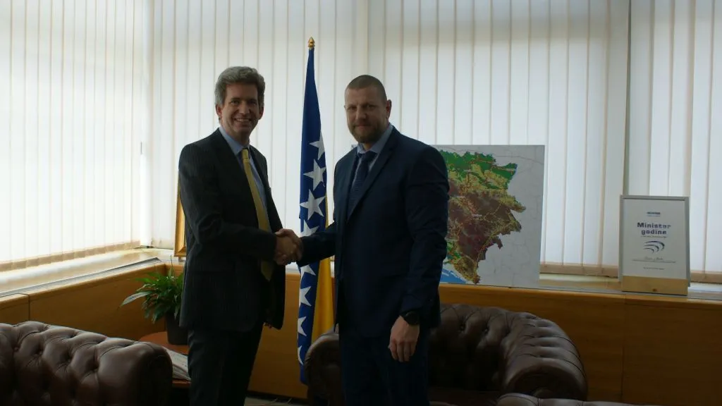Ministar Jusko u oproštajnu posjetu primio ambasadora Fergusona