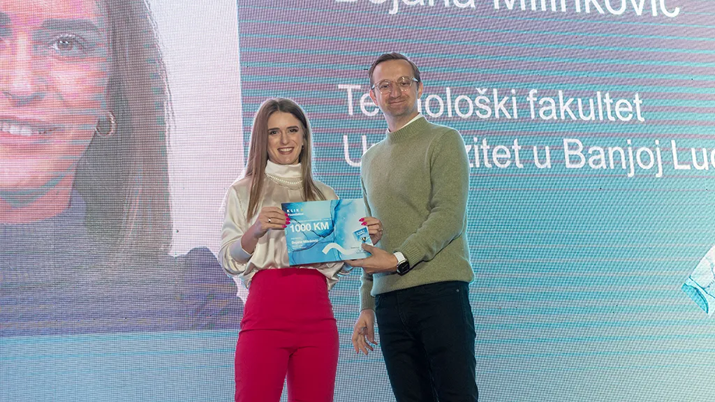 Klika uručila novih 38 stipendija od po 1.000 KM