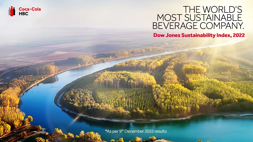 Indeks održivosti 2022.: Coca-Cola HBC proglašena vodećim svjetskim proizvođačem pića