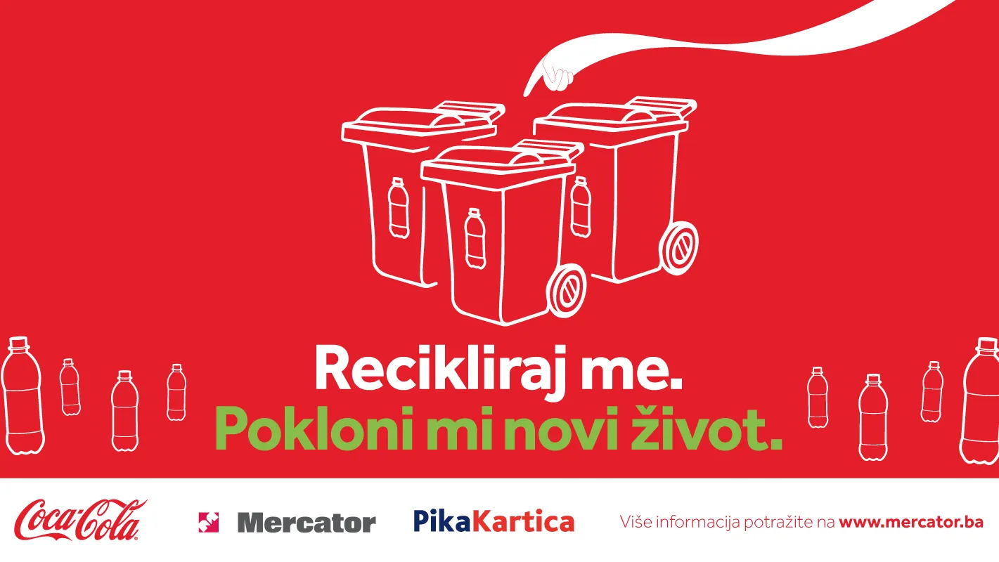 Partnerstvo Coca-Cole i Mercatora za svijet bez otpada