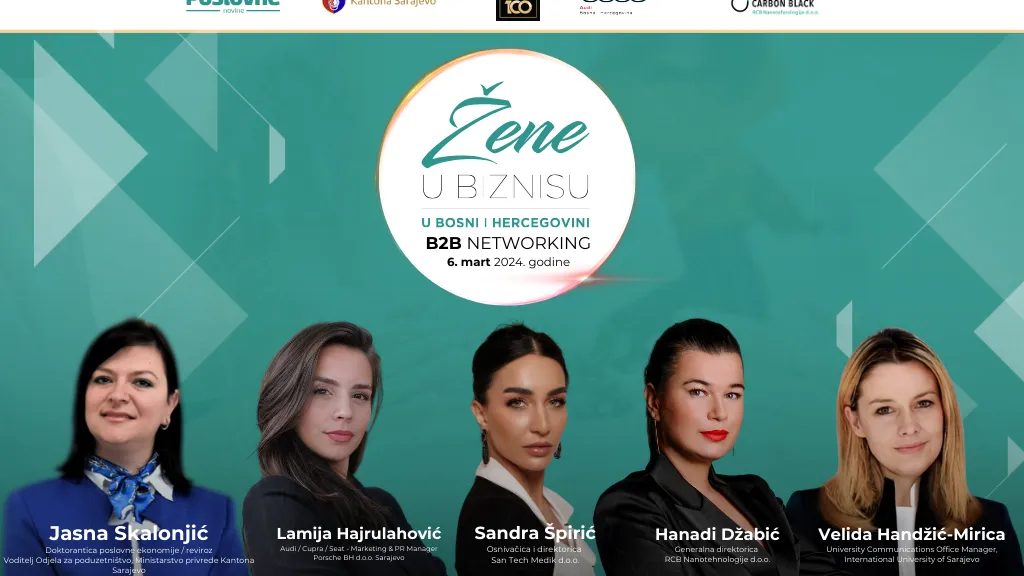 Pridružite se B2B susretu “Žene u biznisu”: Perspektive liderki za održivu budućnost
