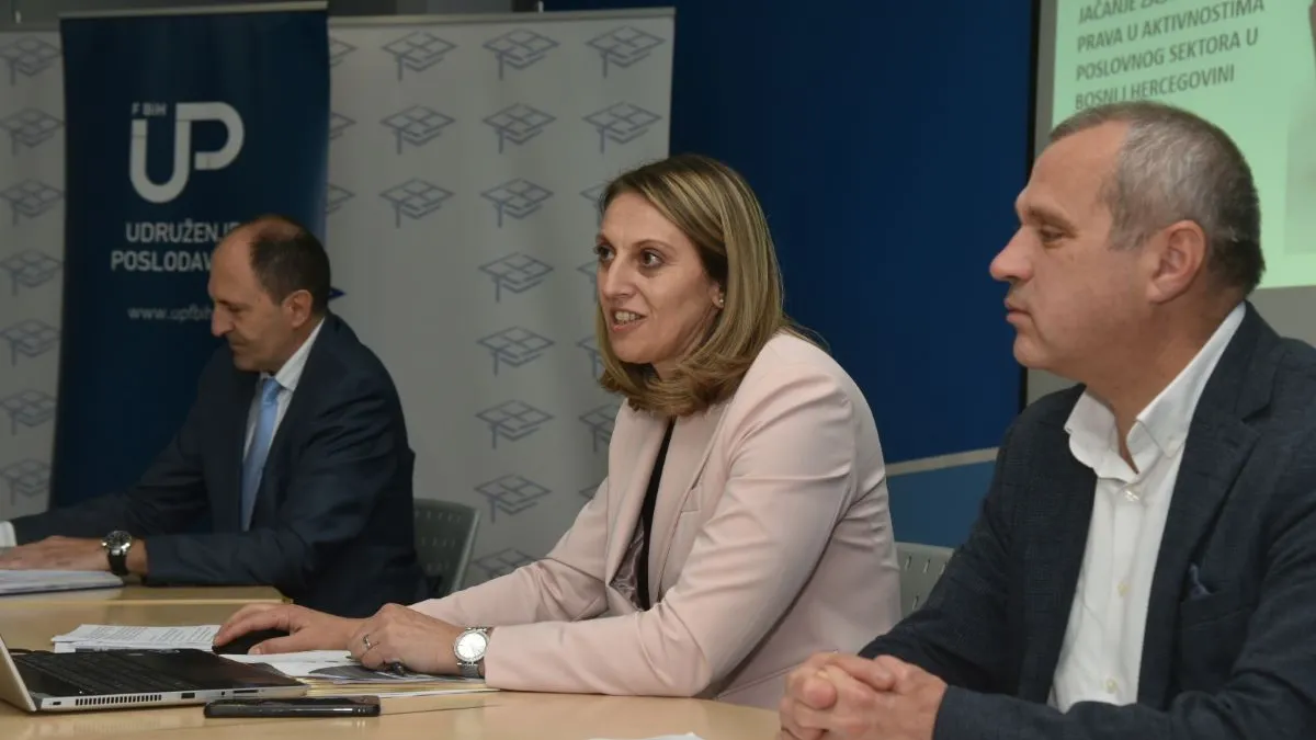 Predstavljen projekat „Jačanje zaštite ljudskih prava u aktivnostima poslovnog sektora u BiH“ kojeg provode UPFBiH i UPRS