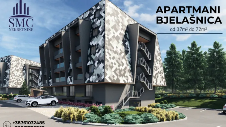 SMC Nekretnine najavljuju završnu fazu radova na zgradi apartmana na lokaciji Sportskog centra Bjelašnica