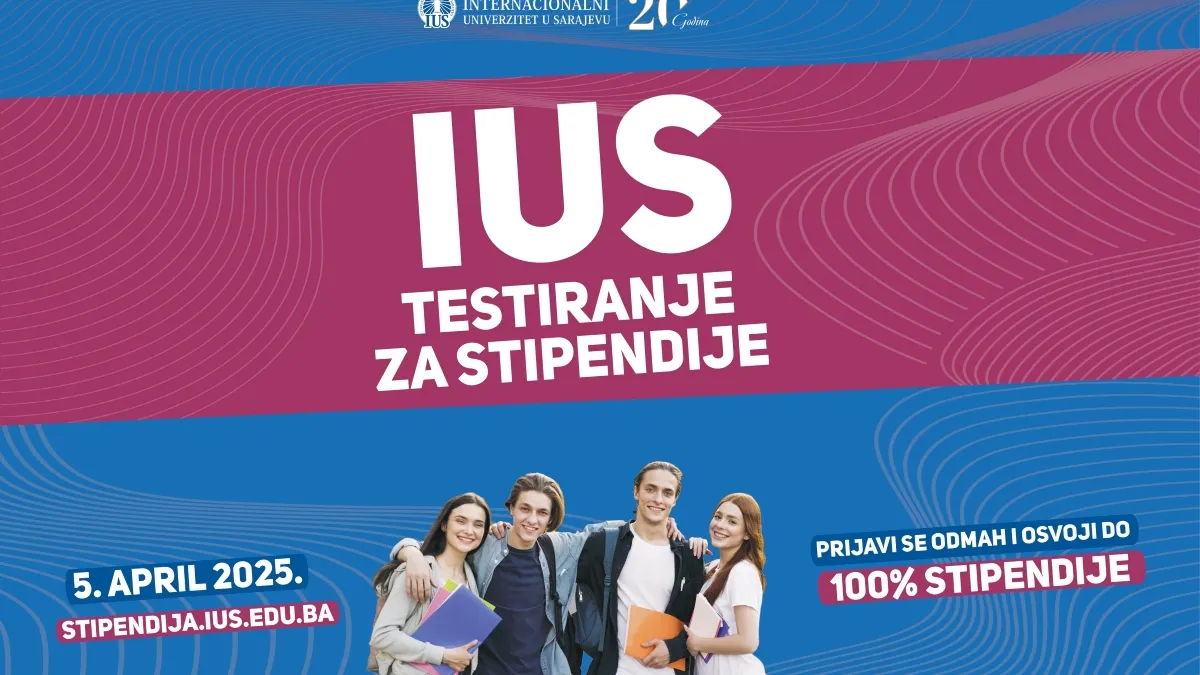 Ostvari svoje snove: Stipendije za dodiplomski studij na IUS-u – Prilika koja se ne propušta