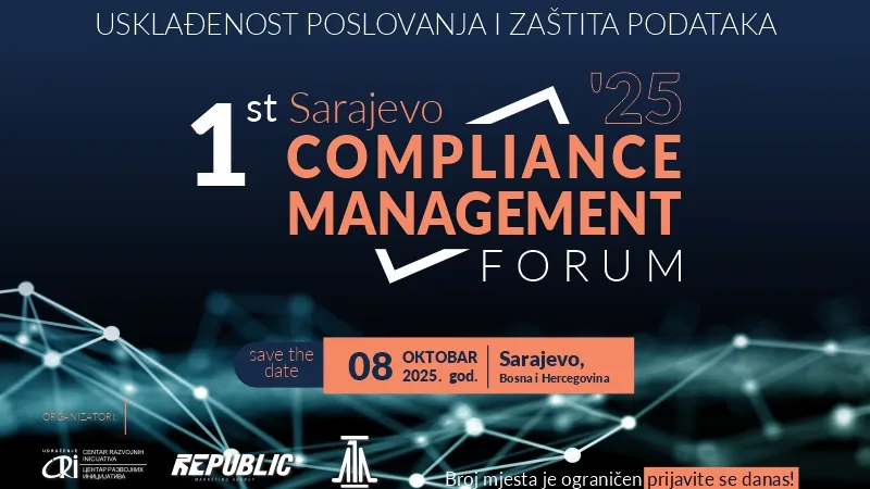 Prvi BH Forum o usklađenosti poslovanja i zaštiti podataka