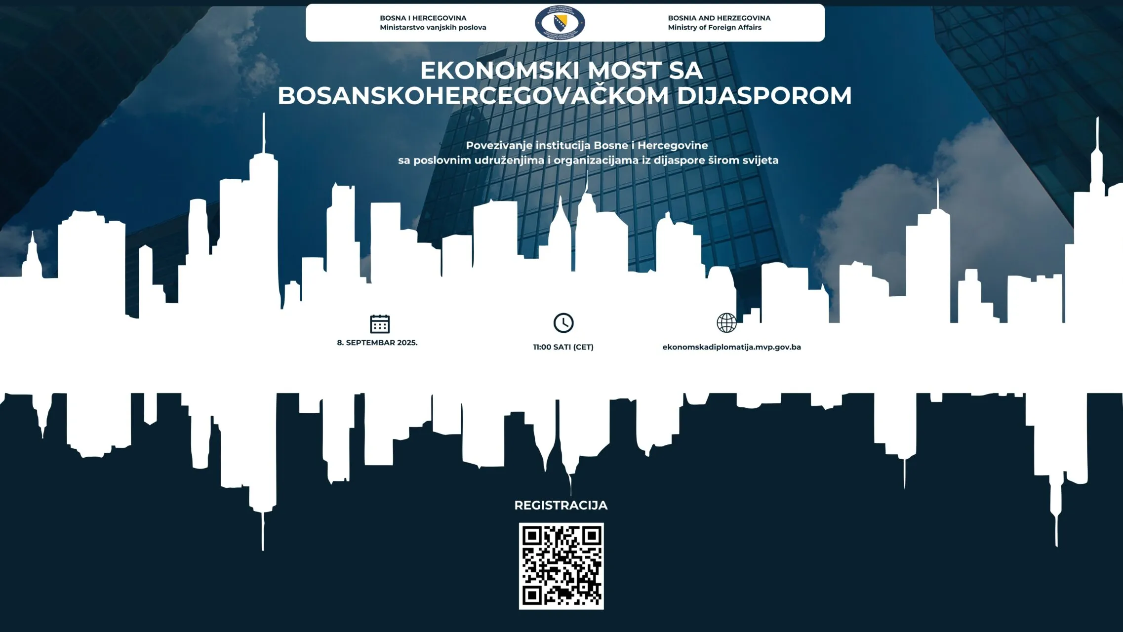 Online forum „Ekonomski most sa bosanskohercegovačkom dijasporom“