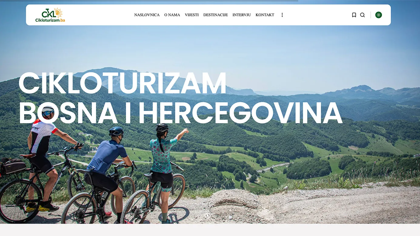 Pokrenut prvi portal za vijesti iz svijeta cikloturizma u BiH – cikloturizam.ba