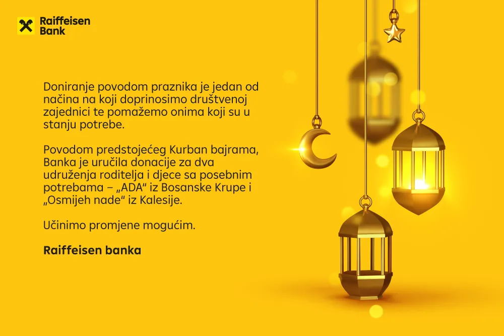 Veća praznična radost uz donacije Raiffeisen banke