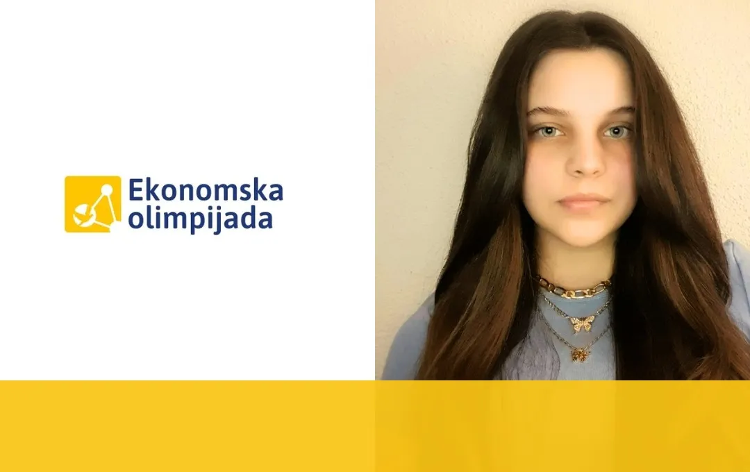 Emina Hodžić iz Fojnice, pobjednica Regionalnog kruga  Ekonomske olimpijade 2023.