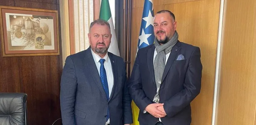 Ministar privrede ZDK Samir Šibonjić održao  sastanak s predstavnicima Instituta za standarde i sigurnost