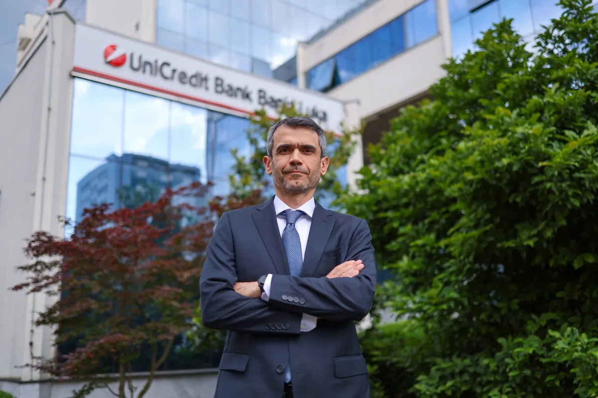 Spas Vidarkinsky imenovan za novog predsjednika Uprave UniCredit Bank a.d. Banja Luka