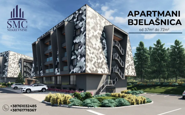 SMC Nekretnine najavljuju završnu fazu radova na zgradi  apartmana na lokaciji  Sportskog centra Bjelašnica