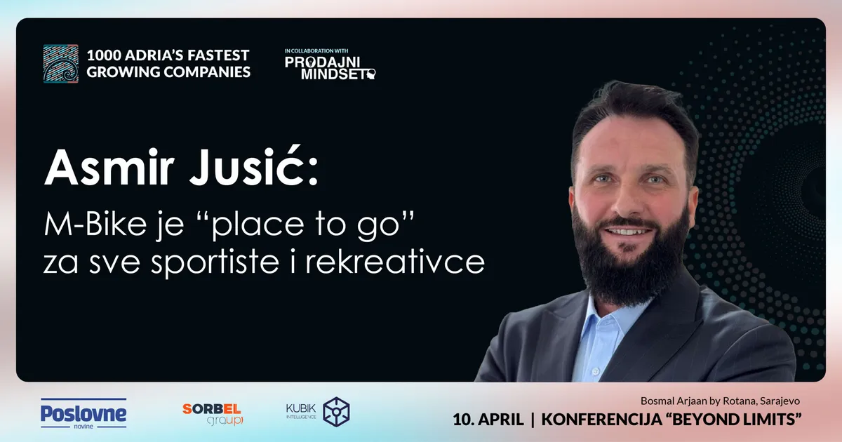 Asmir Jusić: M-Bike je "place to go" za sve sportiste i rekreativce