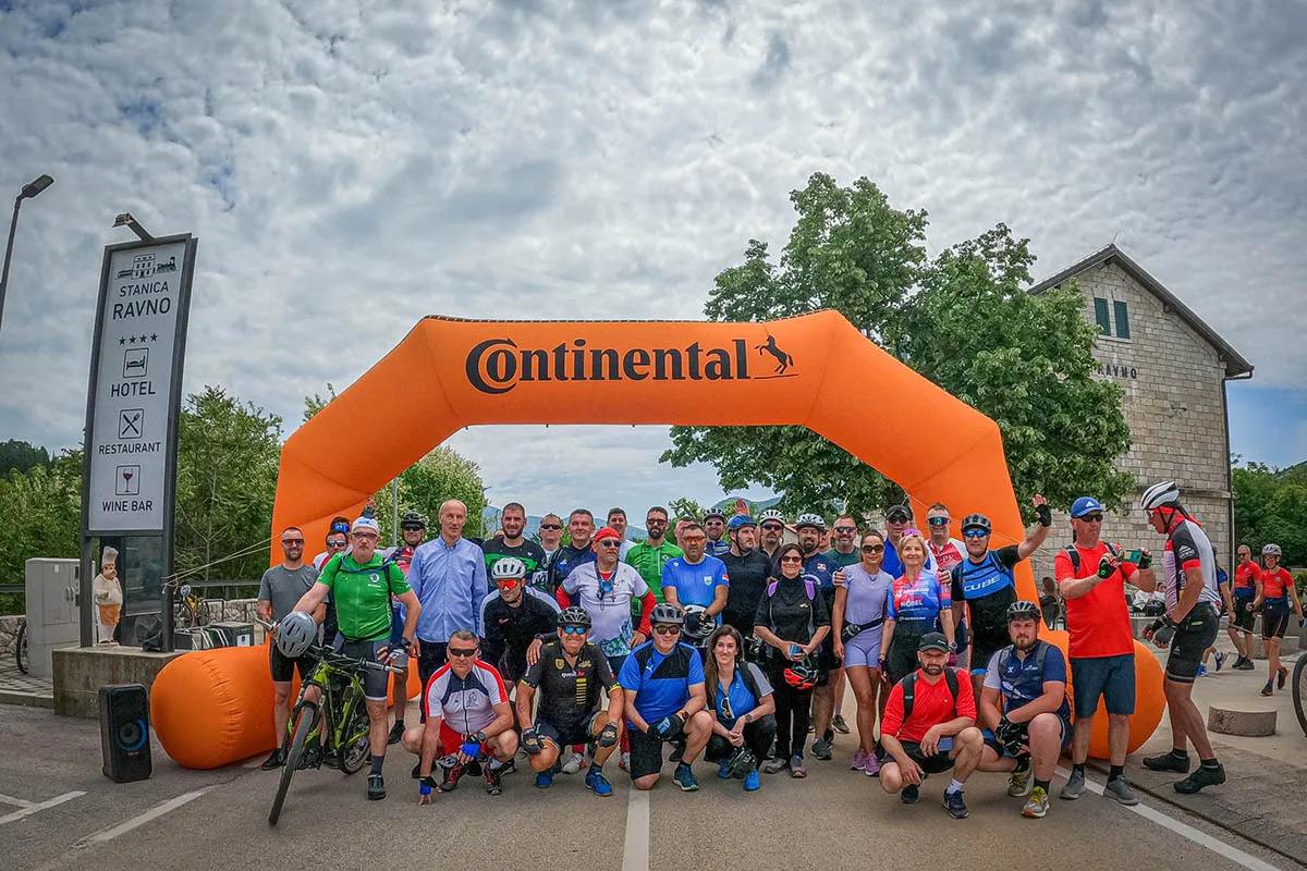 Održana biciklijada "Ćirinom prugom Hutovo – Ravno"