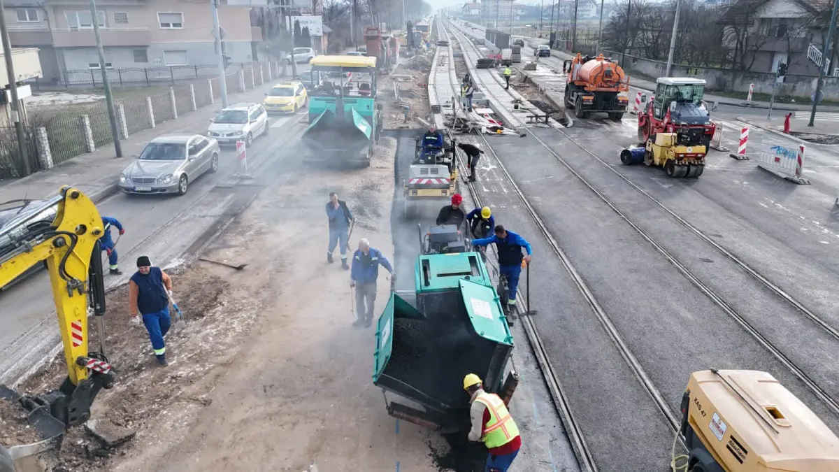 Završava jedna od najtežih raskrsnica na pruzi za Hrasnicu: Sutra se pušta u promet raskrsnica na Ilidži