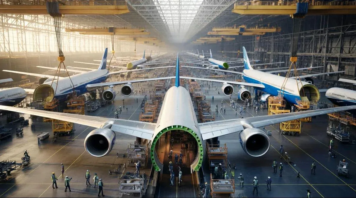 Megafabrika koja oduzima dah: Pod jednim krovom stane 3.753 bazena i pravi se osam aviona odjednom