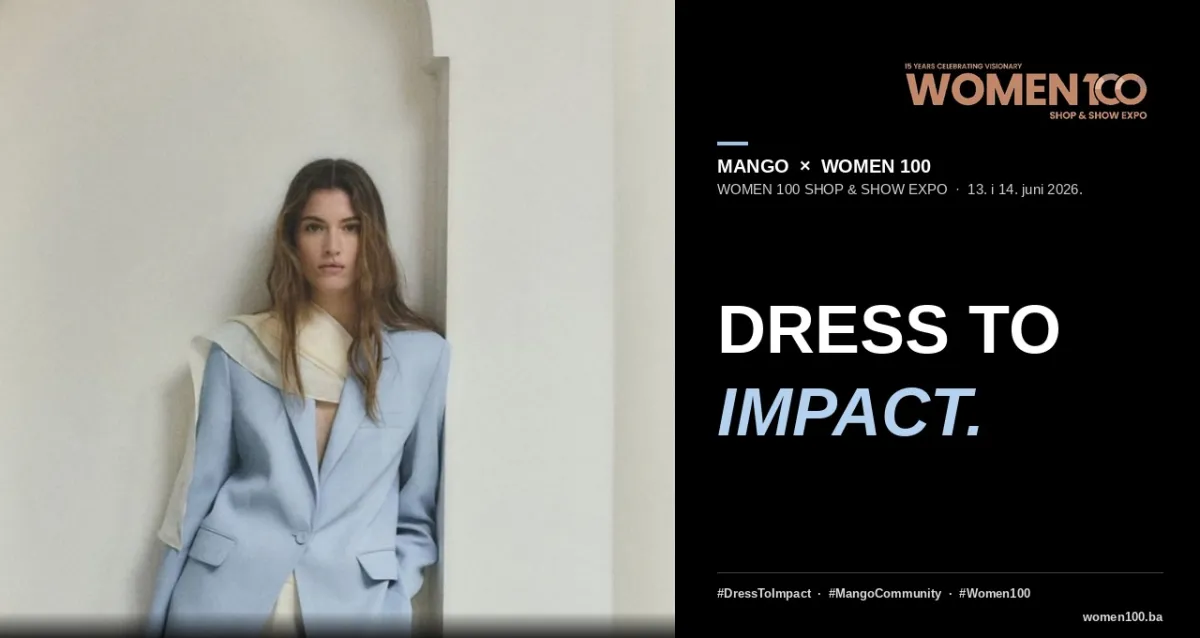 MANGO postaje partner WOMEN 100 Impact Night-a: Dress to Impact