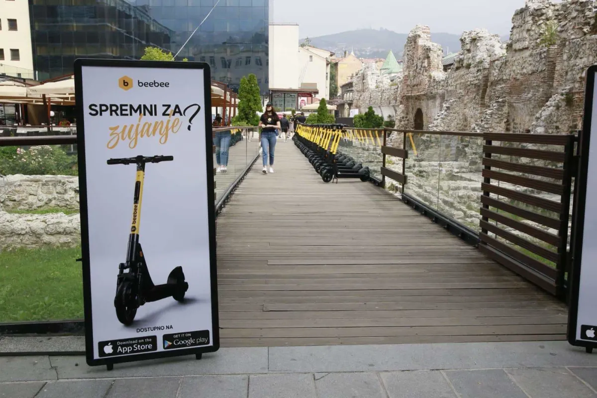 BeeBe ugašen: Propao biznis električnih skutera u Sarajevu 