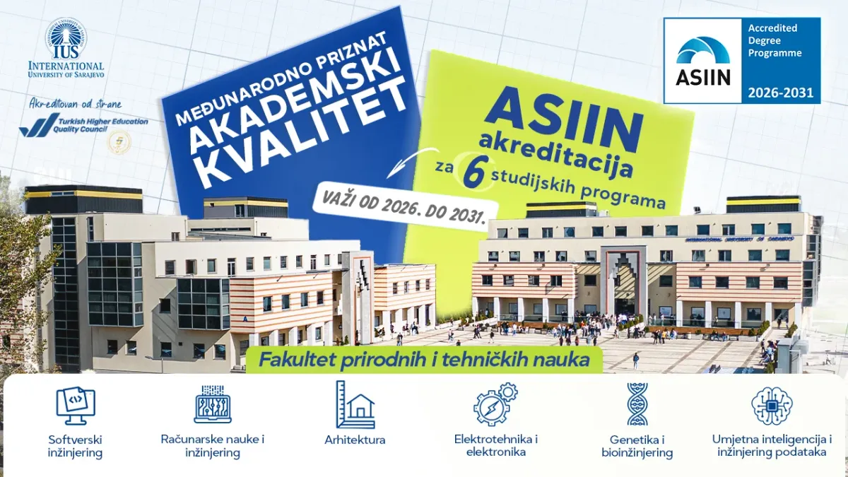 Šest studijskih programa IUS-a dobilo prestižnu njemačku ASIIN akreditaciju