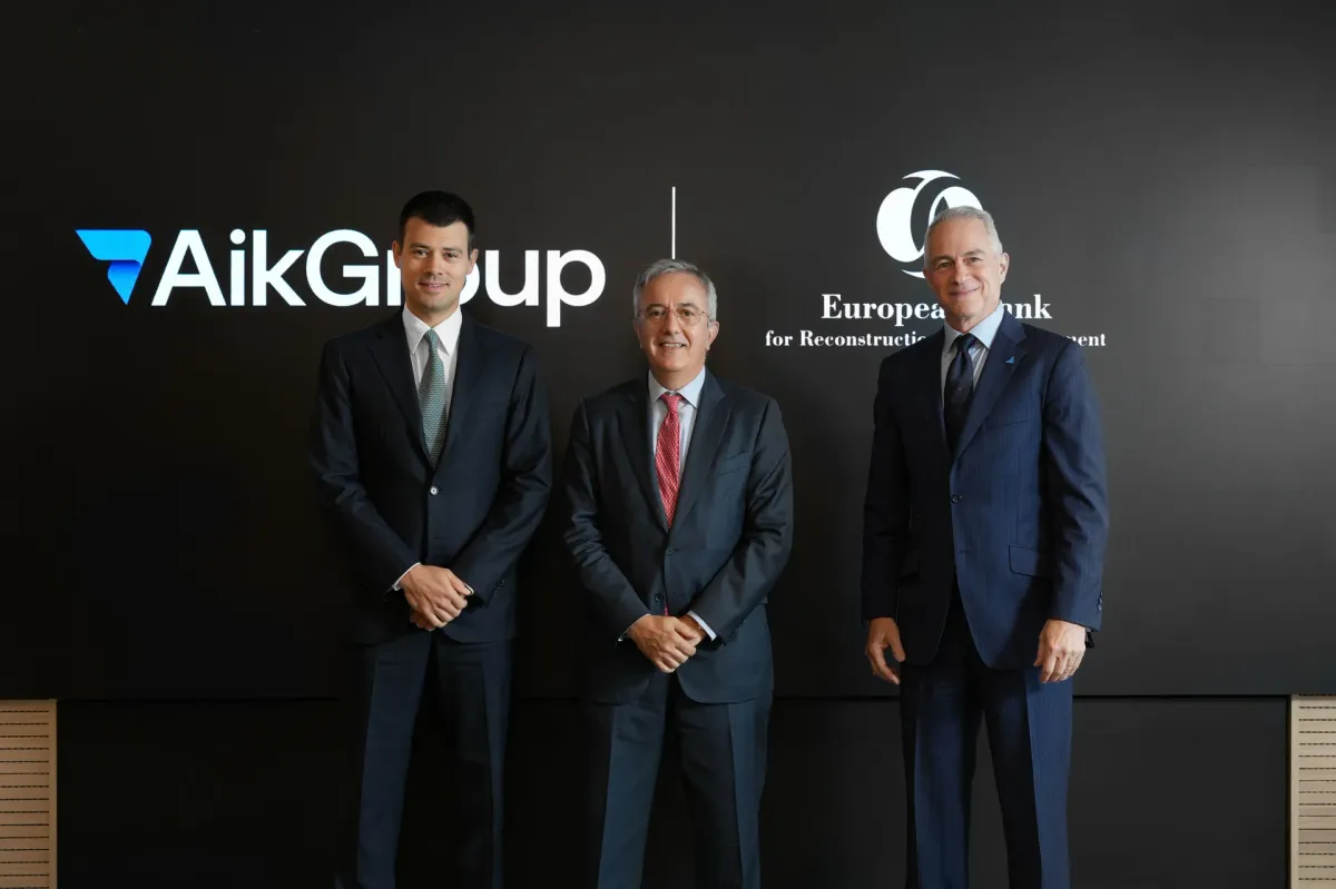 EBRD ulazi u vlasništvo AikGroup: EBRD preuzima 5% udjela u grupi, čime jača korporativno upravljanje i podržava regionalno širenje. 