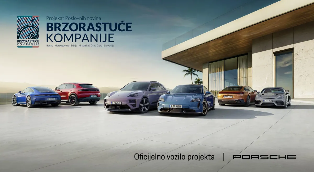Porsche Oficijelno vozilo projekta „Brzorastuće kompanije“: Liderima rasta dostupna ekskluzivna digitalna prijava za Porsche iskustvo