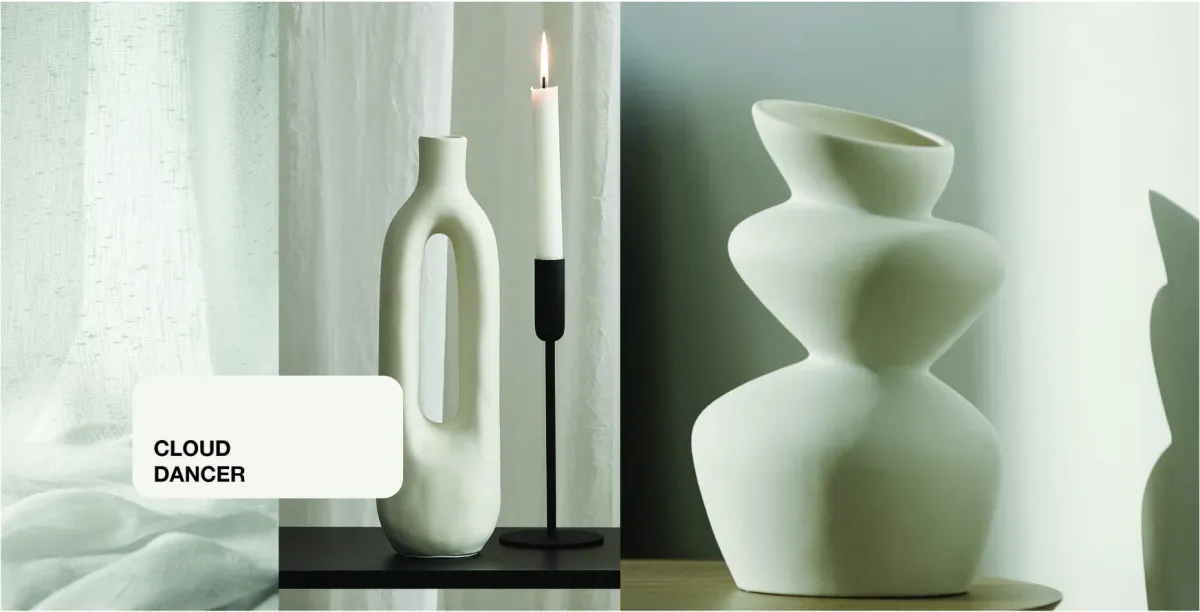 Cloud Dancer – nježna nijansa u fokusu trendova 2026.