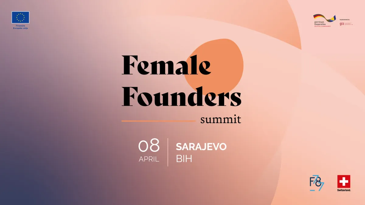U Sarajevu 8. aprila četvrti Female Founders Summit