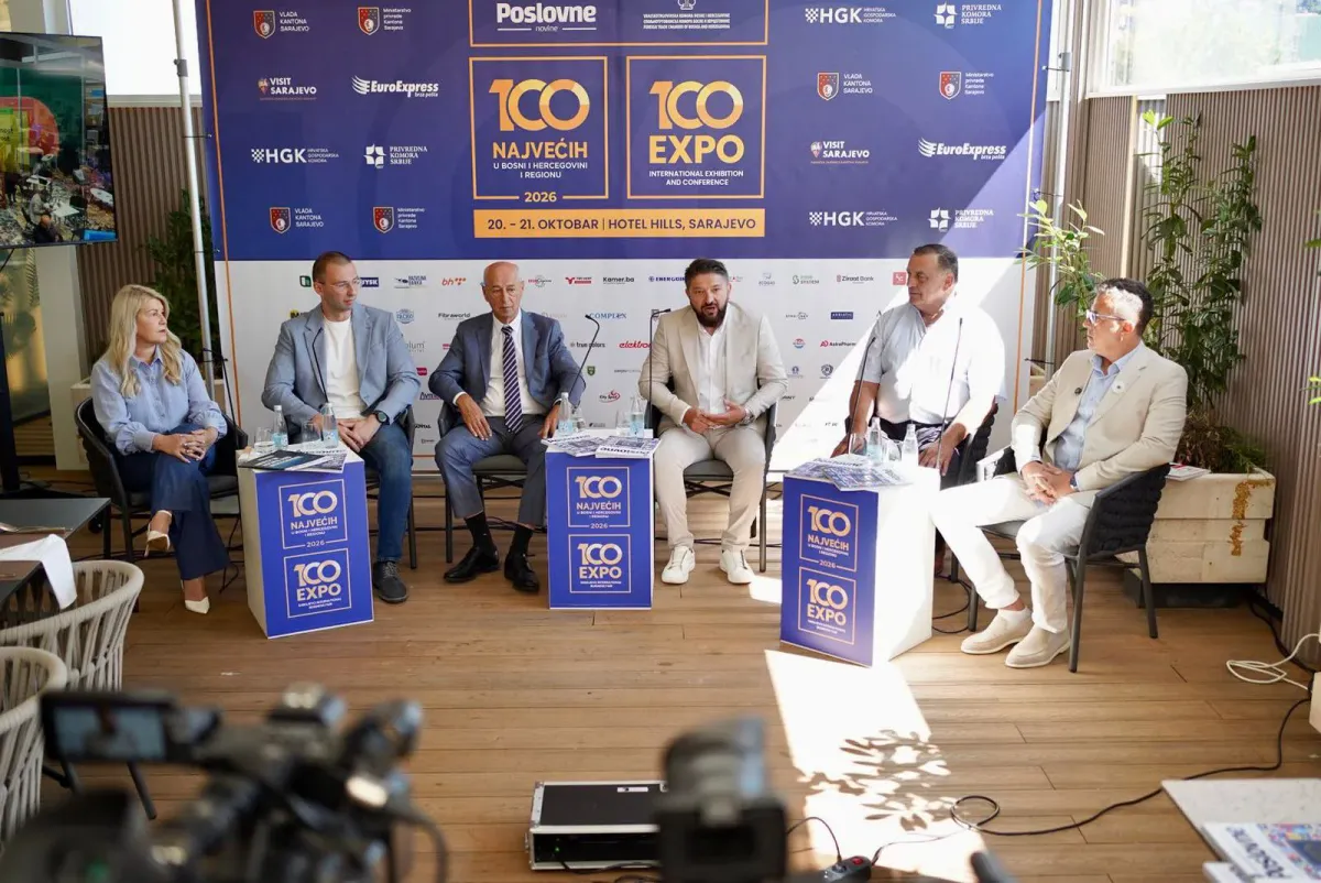 BiH postaje dio evropske sajamske mreže: „100 najvećih“ i 100 EXPO okupljaju region u Sarajevu