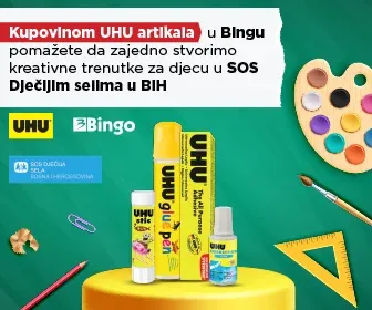 Kreativnost počinje malim koracima: UHU, Orbico i Bingo uz SOS Dječija sela u BiH