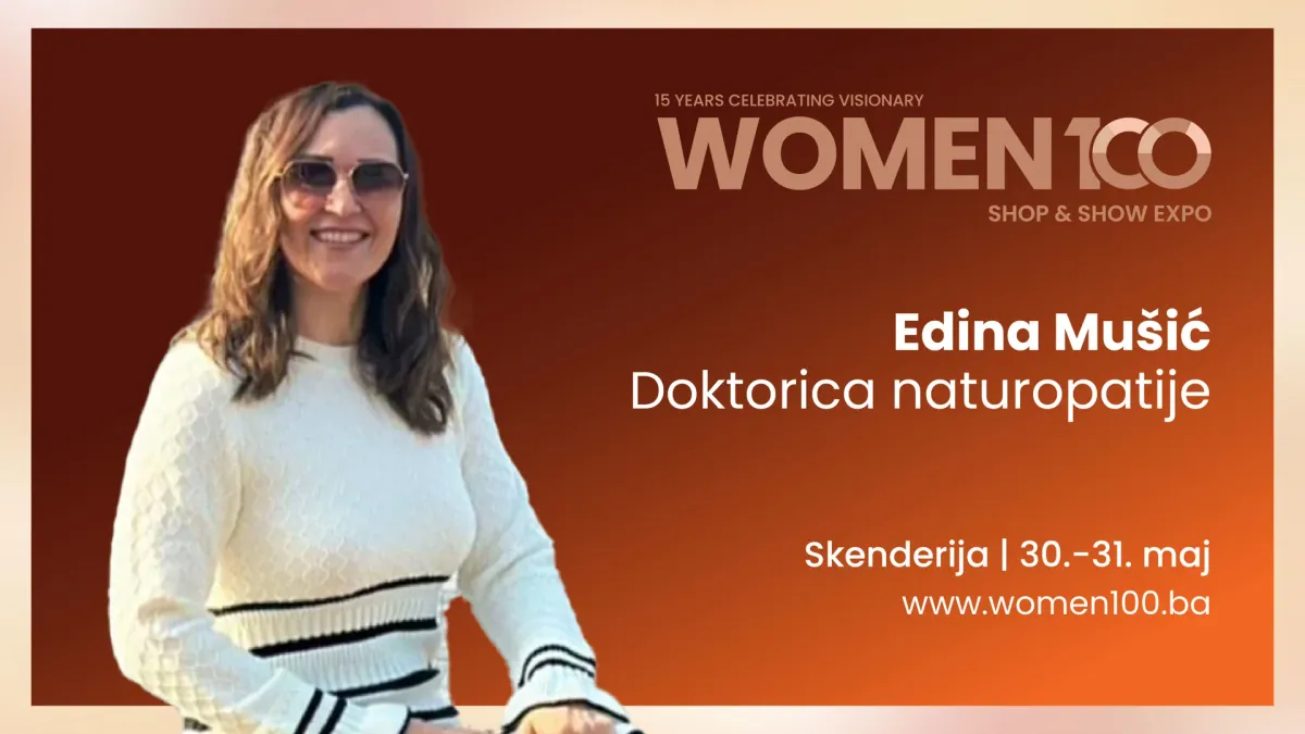 Edina Mušić, doktorica naturopatije: Uspjeh poduzetnica ne mora nužno biti plaćen zdravljem