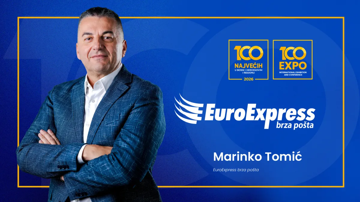 Marinko Tomić, EuroExpress brza pošta: Ne čekamo da se tržište promijeni, već razmišljamo nekoliko koraka unaprijed