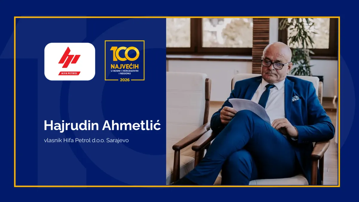Hajrudin Ahmetlić, vlasnik Hifa Petrol d.o.o. Sarajevo: Do kraja 2026. otvaramo novu benzinsku pumpu na Dobrinji