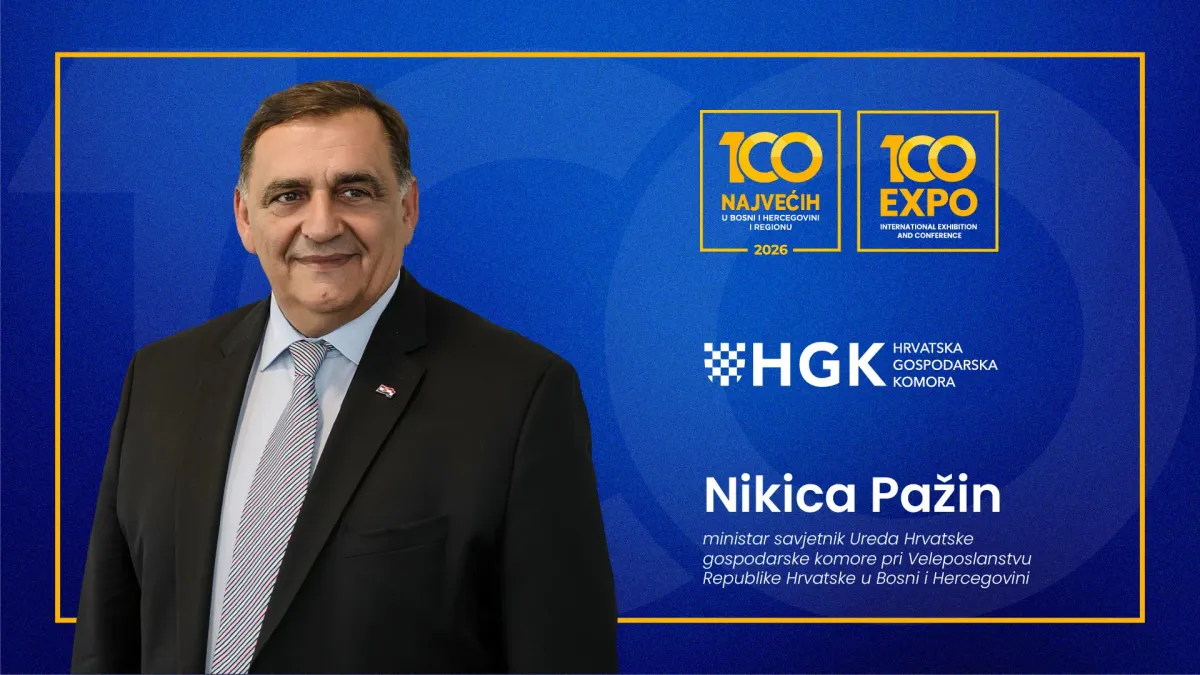Nikica Pažin, HGK u BiH: Problemi su prolazni, Bosna i Hercegovina je zemlja u koju vrijedi ulagati