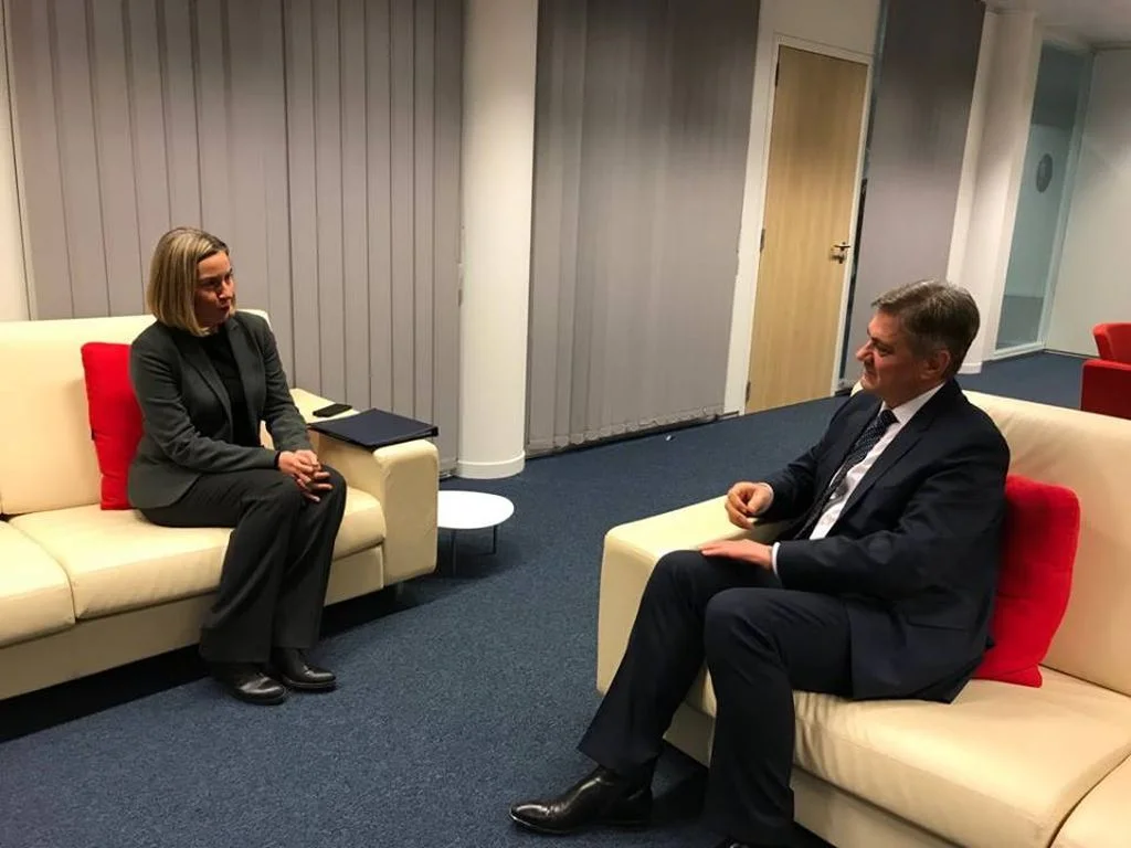 Denis Zvizdić sastao se u Briselu sa Federicom Mogherini