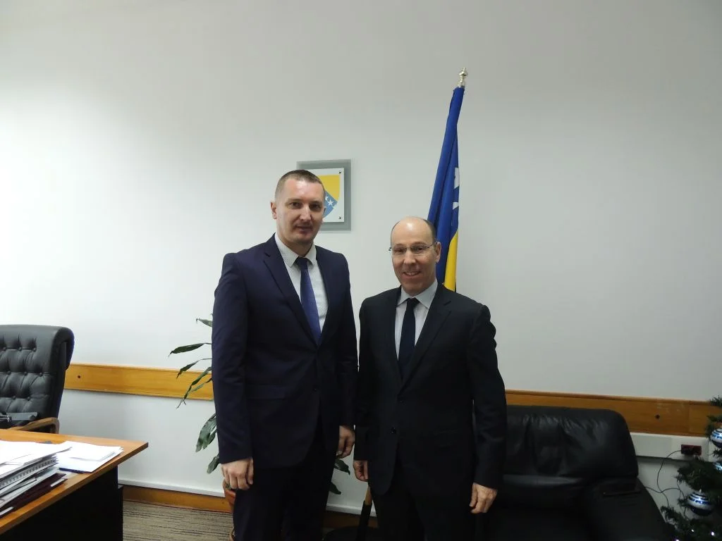 Sastanak ministara pravde BiH s izraelskim veleposlanikom