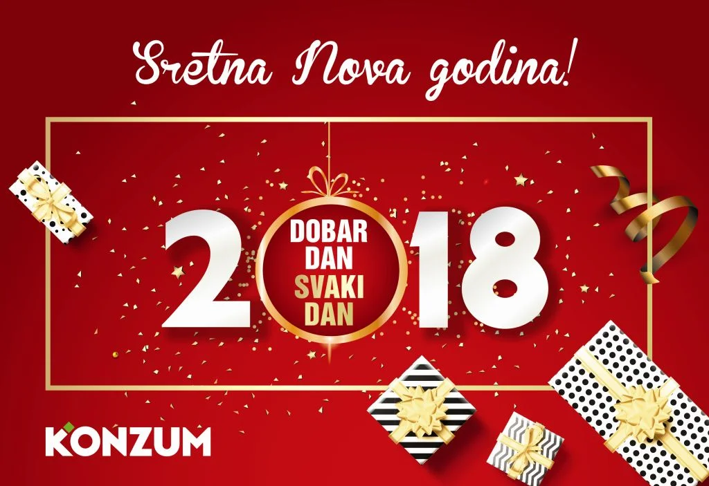 Konzum daruje kupce u svim prodavnicama