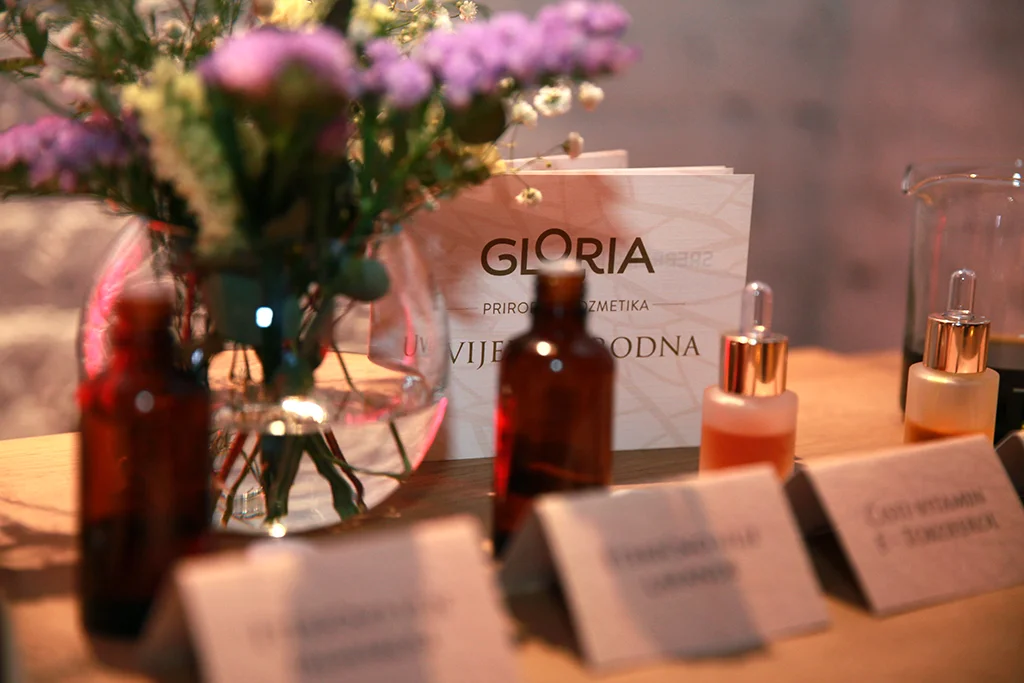 Glorija predstavila luksuznu domaću kozmetiku