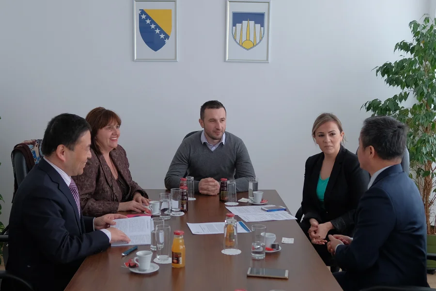 Delegacija Međunarodne asocijacije gradova Kine u posjeti Općini Novi Grad Sarajevo