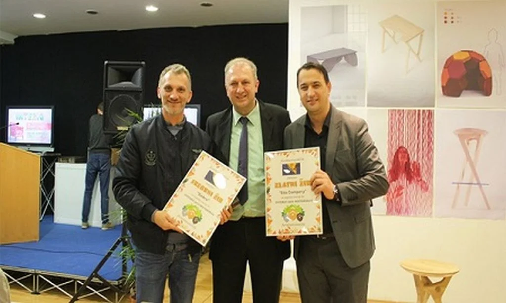 Priznanje "Zlatni žir" dodijeljeno kompaniji Ećo company