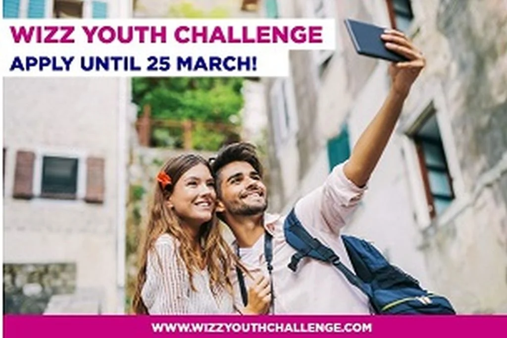 Wizz izazov za mlade: Neograničen broj putovanja tokom godinu dana