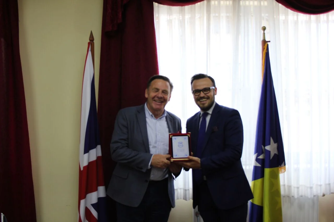 Podrška iz Velike Britanije: Goodwin i Kyperos u posjeti Burchu