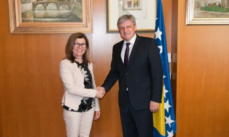 Ambasadori Slovenije i Japana u posjeti Centralnoj banci BiH