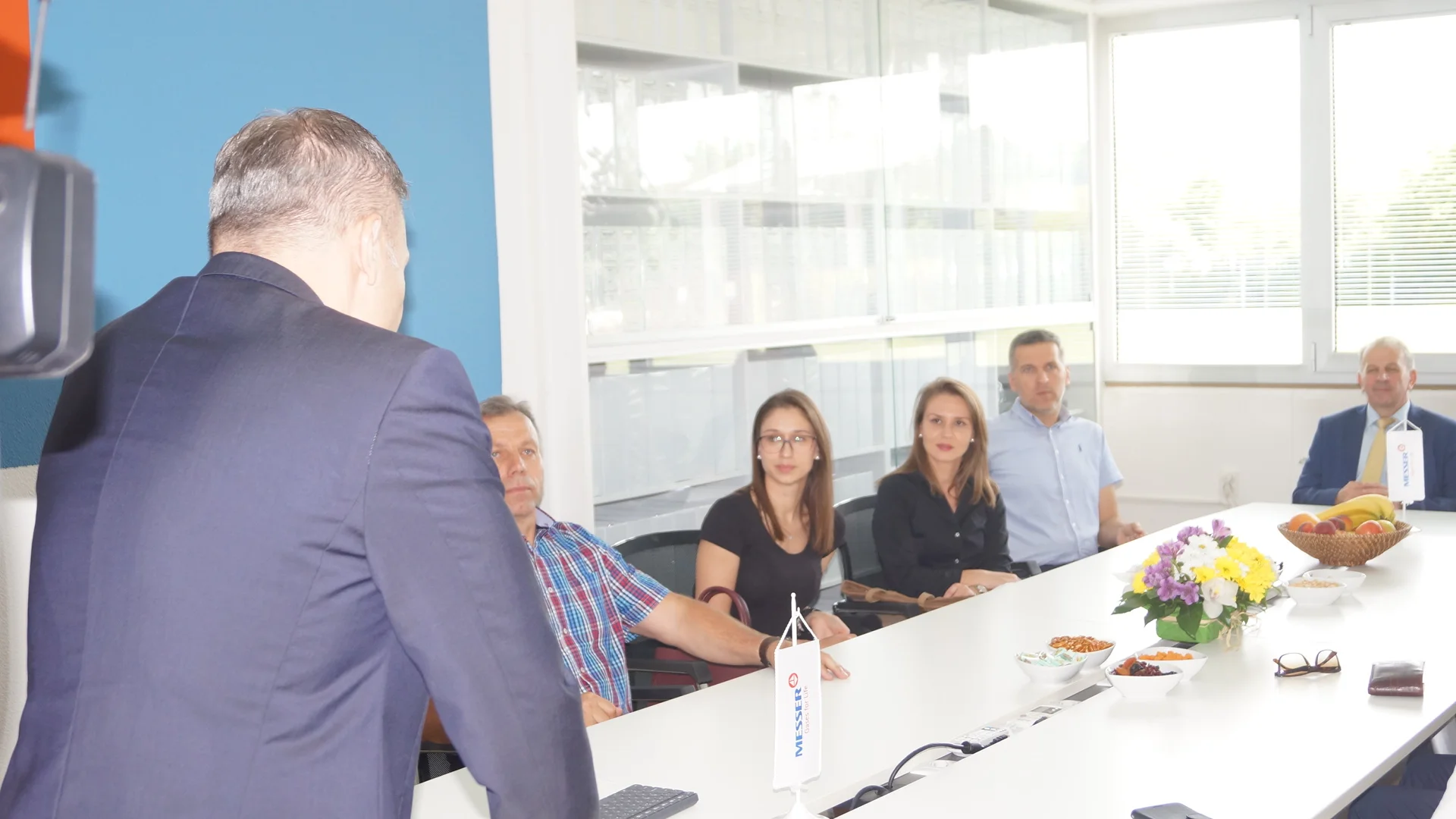 Efendić i Šabić sastali se sa privrednicima u Messeru