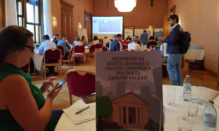 Konferencija o učešću građana u kreiranju politika na zapadnom Balkanu