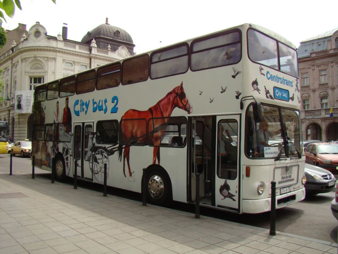 City bus na ulicama Sarajeva od 4. juna