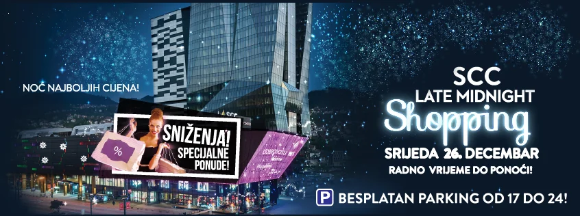 Vrata SCC-a otvorena do ponoći