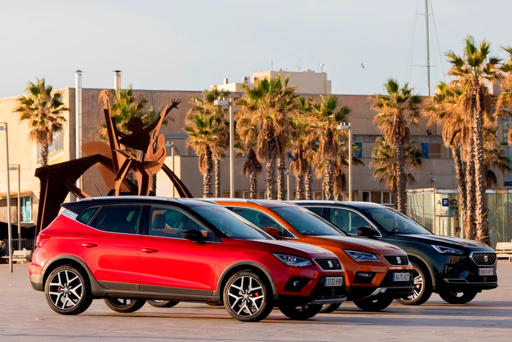 Prvi put tri SUV vozila iz SEAT-a na cestama